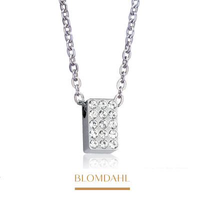 Naszyjnik Brilliance Oblong Crystal 8 mm