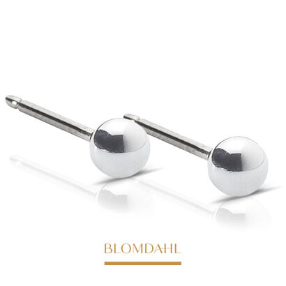 Hypoallergenic Ball Earrings 4 mm