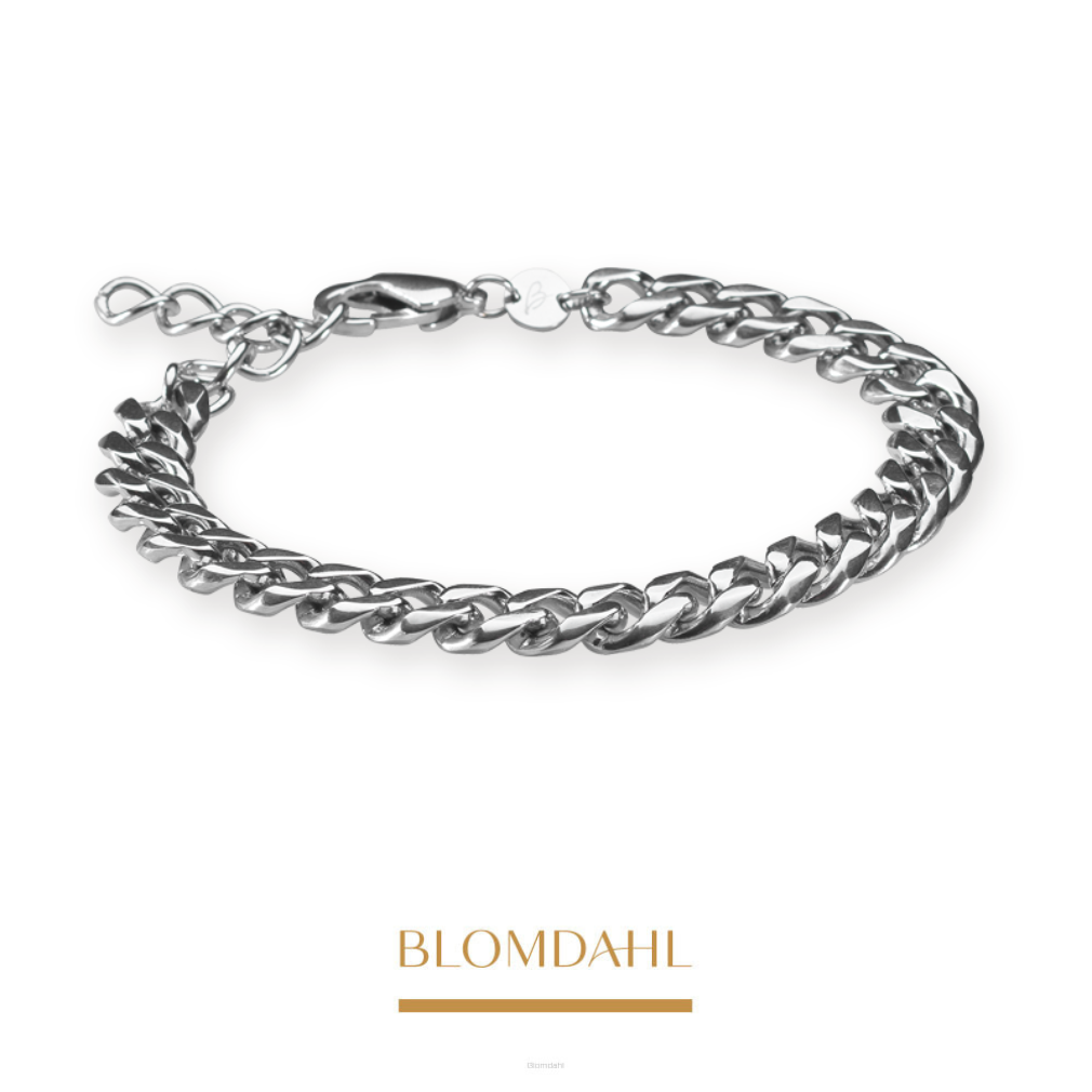 Bransoletka Great Curb Link 18-22 cm