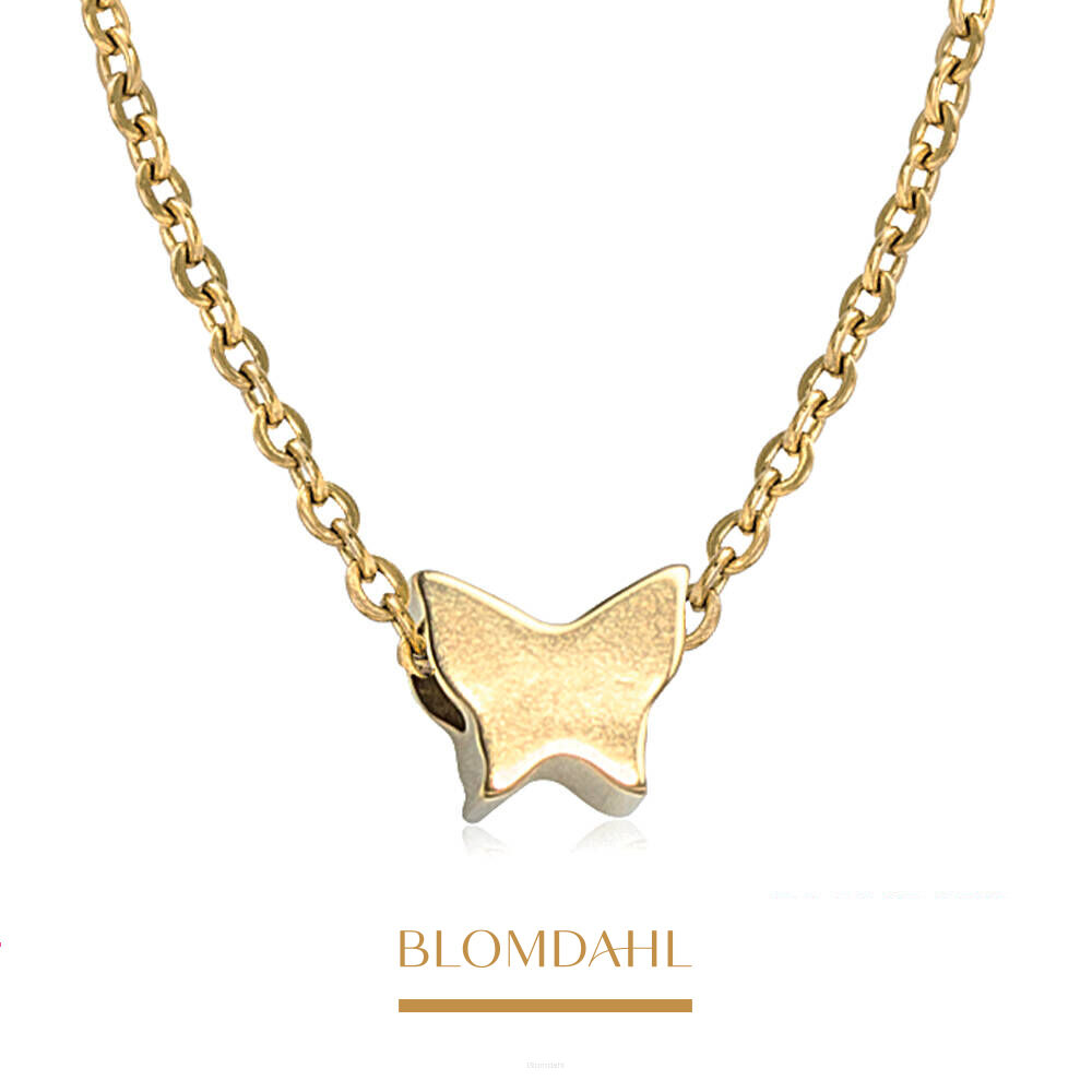 Butterfly Necklace 8 mm