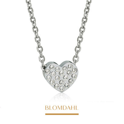Brilliance Heart Crystal Necklace 8 mm