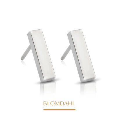 Hypoallergenic Earrings Pendant Plain Straight 10 mm