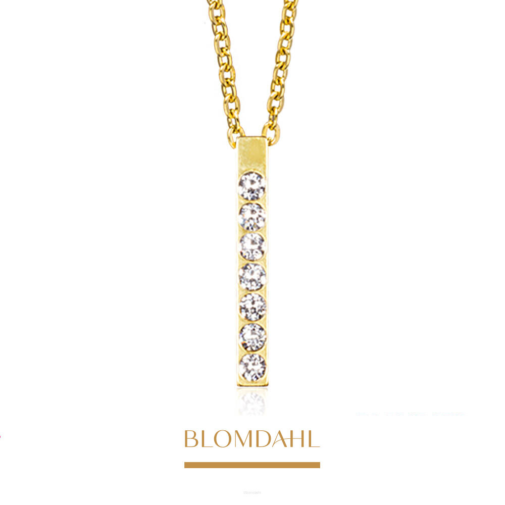 Naszyjnik Brilliance Straight Crystal 20 mm
