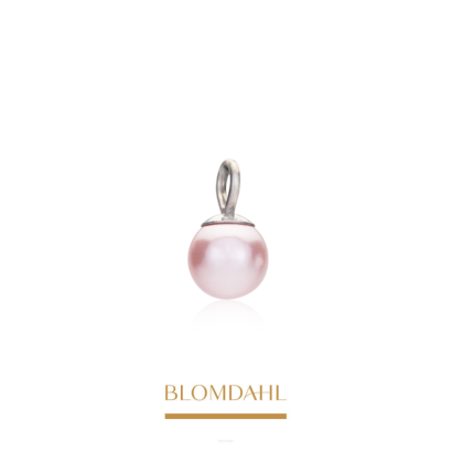 Wisiorek Pearl Pink 6 mm