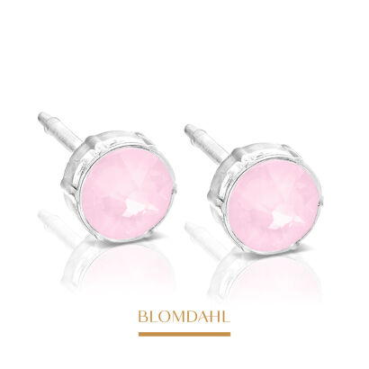 Hypoallergenic Soft Rose 6 mm Earrings