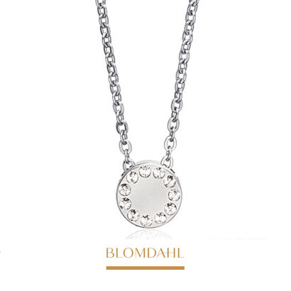 Brilliance Puck 8 mm Necklace