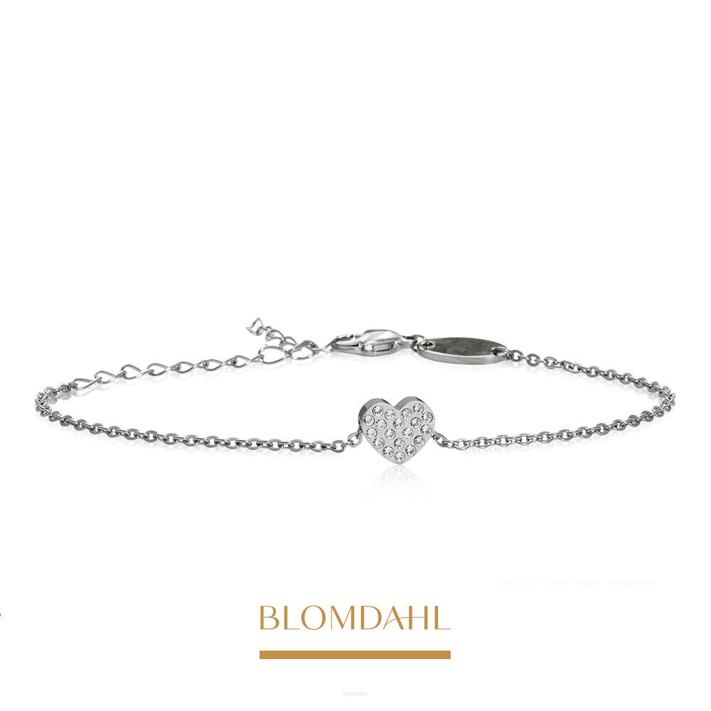 Brilliance Heart Crystal 8 mm Bracelet