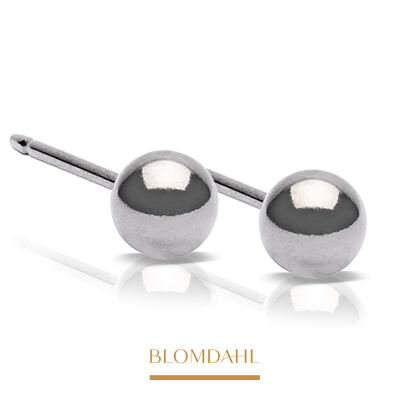 Hypoallergenic Ball Earrings 5 mm