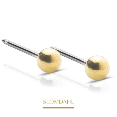 Hypoallergenic Ball Earrings 4 mm