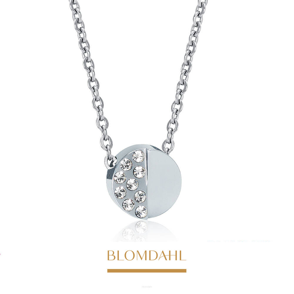 Brilliance Split Crystal Necklace 8 mm