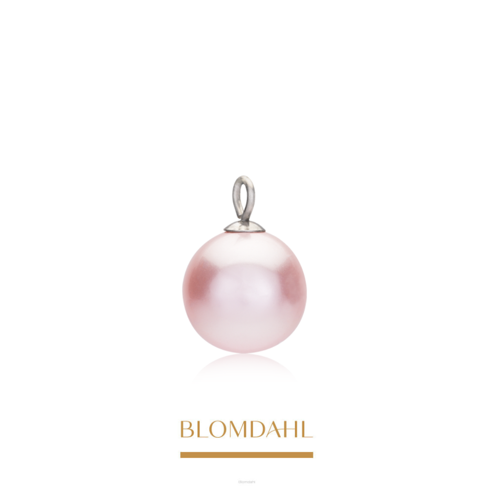 Wisiorek Pearl Pink 12 mm