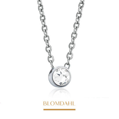 Bezel Crystal 5mm Necklace