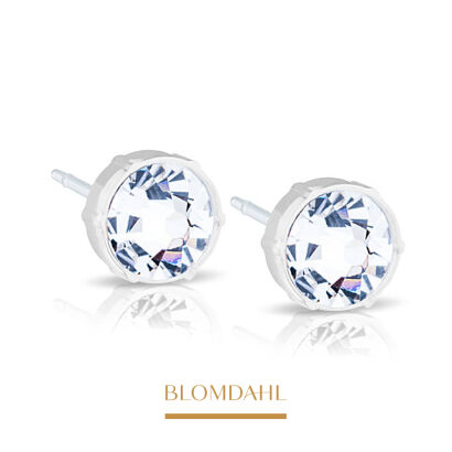 Hypoallergenic Crystal Earrings 6 mm