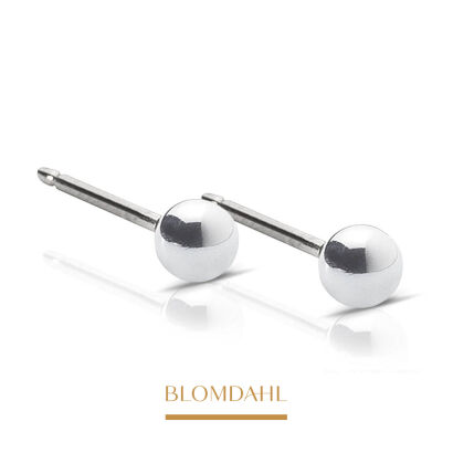 Hypoallergenic Ball Earrings 3 mm