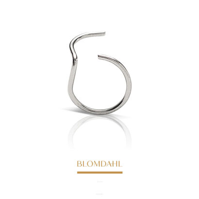 Hypoallergenic Nose Ring 10 mm - RIGHT