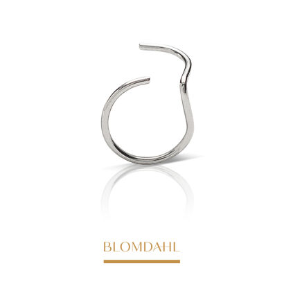 Hypoallergenic Nose Ring 10 mm - RIGHT