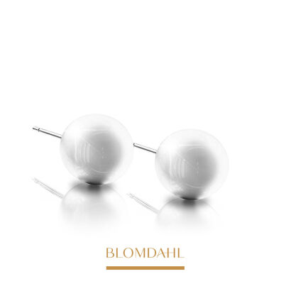 Hypoallergenic Pearl White 5 mm Earrings