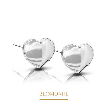 Hypoallergenic Heart Earrings 5 mm