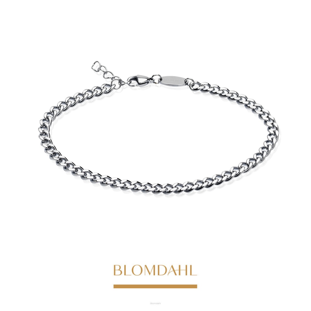 Bransoletka Curb Link 18-22 cm