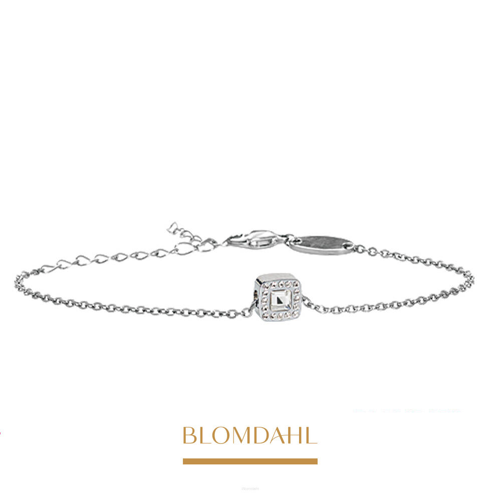 Brilliance Cushion Crystal 8 mm Bracelet