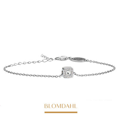 Brilliance Cushion Crystal 8 mm Bracelet